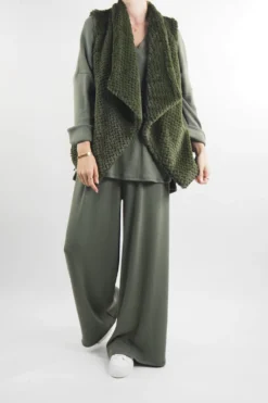 Laundry B Chalet Gilet Deep Khaki