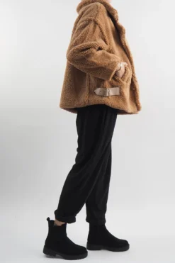 Laundry B Mara Teddy Bear Jacket Camel 6 Laundry B Mara Teddy Bear Jacket Camel -Kenn Shop laundry b mara teddy bear jacket camel 3.jpg