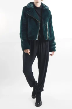 Laundry B Mara Teddy Biker Dark Forest