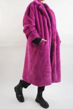 Laundry B Mara Teddy Coat Magenta 9 Laundry B Mara Teddy Coat Magenta -Kenn Shop laundry b mara teddy coat magenta205.jpg