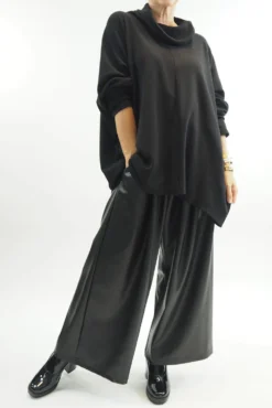 Laundry B Moxie Wide Leg Trousers Black