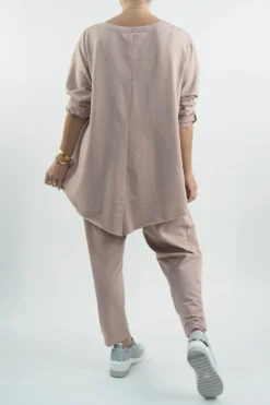 Made In Italy Apres Double V Raw Edge Top Antique Rose -Kenn Shop made in italy apres double v raw edge top antique rose206.jpg