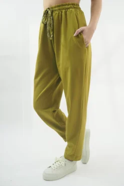 Made In Italy Apres Skinny Dart Jogger Oil -Kenn Shop made in italy apres skinny dart jogger oil02.jpg