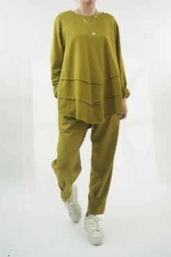 Made In Italy Apres Skinny Dart Jogger Oil -Kenn Shop made in italy apres skinny dart jogger oil05.jpg