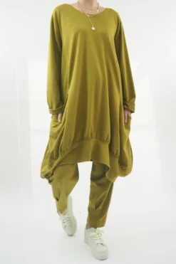 Made In Italy Apres Skinny Dart Jogger Oil -Kenn Shop made in italy apres skinny dart jogger oil06.jpg