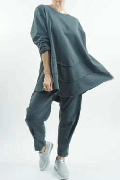 Made In Italy Apres Skinny Dart Jogger Shadow Grey -Kenn Shop made in italy apres skinny dart jogger shadow0.jpg