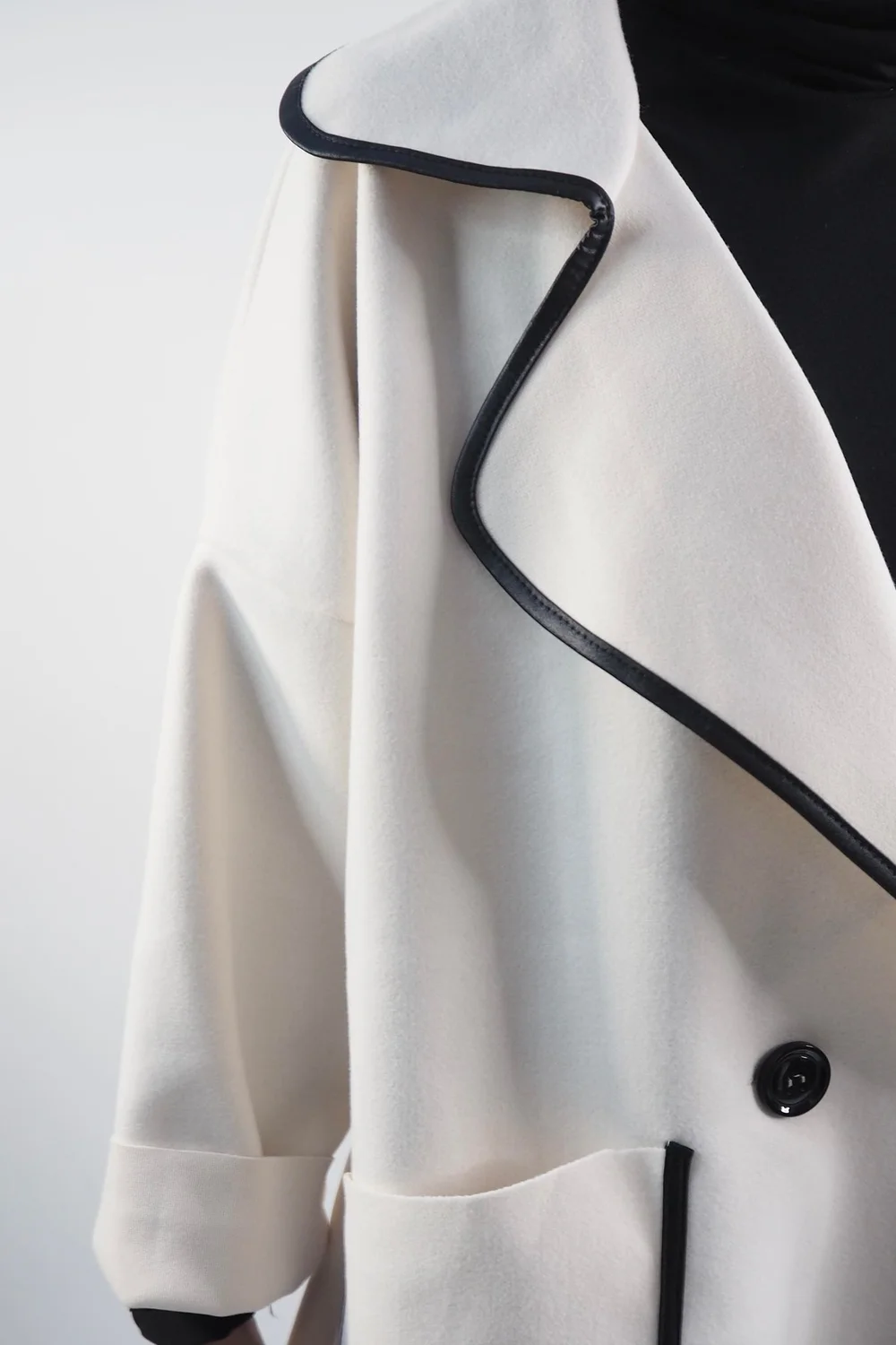 Made In Italy Belgravia Quant Jacket Ecru 4 Made In Italy Belgravia Quant Jacket Ecru - Image 4