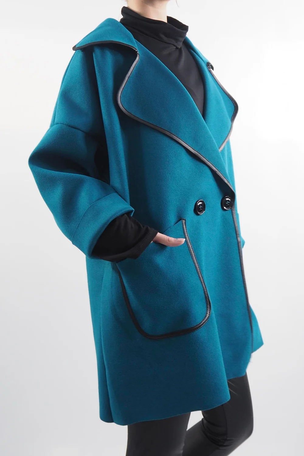 Made In Italy Belgravia Quant Jacket Prussian 2 Made In Italy Belgravia Quant Jacket Prussian - Image 2