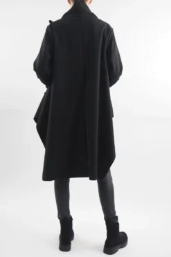 Made In Italy Belgravia Waterfall Swing Jacket Black -Kenn Shop made in italy belgravia waterfall swing jacket black3.jpg