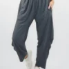 Made In Italy Bodhi Tuck Cocoon Pant Shadow Grey