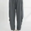 Made In Italy Bodhi Tuck Cocoon Pant Steel