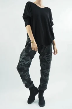 Made In Italy Camo Classic Magic Trouser Graphite Grey -Kenn Shop made in italy camo classic magic trouser graphite05.jpg