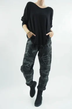 Made In Italy Camo Classic Magic Trouser Graphite Grey -Kenn Shop made in italy camo classic magic trouser graphite08.jpg