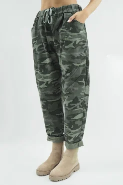 Made In Italy Camo Classic Magic Trouser Khaki