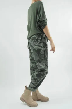 Made In Italy Camo Classic Magic Trouser Khaki -Kenn Shop made in italy camo classic magic trouser khaki06.jpg