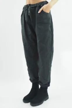 Made In Italy Classic Magic Trouser Graphite Grey
