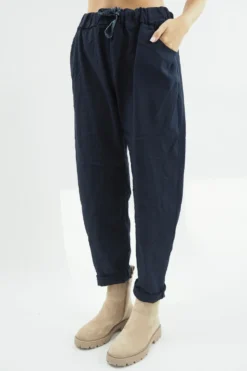 Made In Italy Classic Magic Trouser Navy