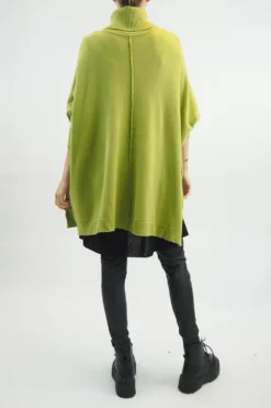 Made In Italy Conrad Classic Blanket Knit Top Olive Zing -Kenn Shop made in italy conrad classic blanket knit olive zing 3.jpg