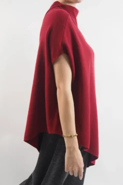 Made In Italy Conrad Tilt Knit Top Bordeaux -Kenn Shop made in italy conrad tilt knit top bordeaux 2.jpg