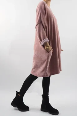 Made In Italy Dusk Sac Tunic Rose 7 Made In Italy Dusk Sac Tunic Rose -Kenn Shop made in italy dusk sac tunic rose 2.jpg