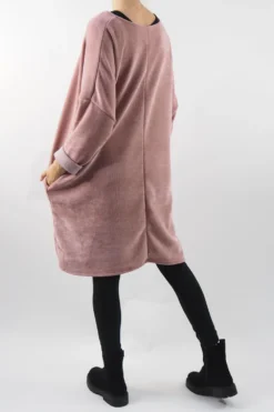 Made In Italy Dusk Sac Tunic Rose 9 Made In Italy Dusk Sac Tunic Rose -Kenn Shop made in italy dusk sac tunic rose 3.jpg