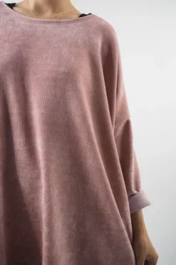 Made In Italy Dusk Sac Tunic Rose 10 Made In Italy Dusk Sac Tunic Rose -Kenn Shop made in italy dusk sac tunic rose 5.jpg