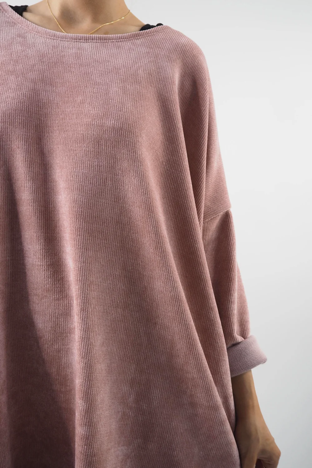 Made In Italy Dusk Sac Tunic Rose 5 Made In Italy Dusk Sac Tunic Rose - Image 5