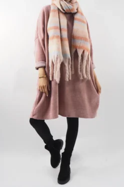 Made In Italy Dusk Sac Tunic Rose 11 Made In Italy Dusk Sac Tunic Rose -Kenn Shop made in italy dusk sac tunic rose 6.jpg