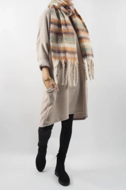 Made In Italy Dusk Sac Tunic Stone * -Kenn Shop made in italy dusk sac tunic stone 6.jpg