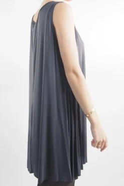 Made In Italy Fine Jersey Swing Vest Graphite Grey -Kenn Shop made in italy fine jersey swing vest graphite202.jpg 1