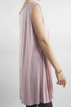 Made In Italy Fine Jersey Swing Vest Rose Pink -Kenn Shop made in italy fine jersey swing vest rose202.jpg 1