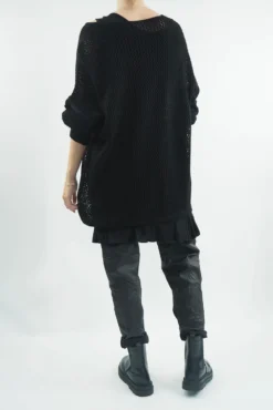 Made In Italy Fisherman Star Knit Black -Kenn Shop made in italy fisherman star knit black03.jpg