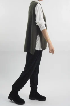 Made In Italy Halo Knit Tank Top Bonsai -Kenn Shop made in italy halo knit tank bonsai 3.jpg