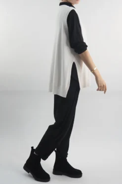 Made In Italy Halo Knit Tank Top Ecru -Kenn Shop made in italy halo knit tank ecru 3.jpg