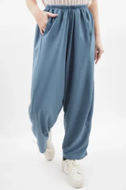 Made In Italy Lagenlook Classic Cocoon Pant Denim