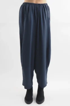 Made In Italy Lagenlook Classic Cocoon Pant Midnight