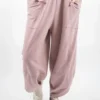Made In Italy Lagenlook Shelby Cocoon Pant Antique Rose /