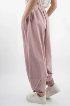 Made In Italy Lagenlook Shelby Cocoon Pant Antique Rose / -Kenn Shop made in italy lagenlook shelby cocoon pant antique rose 3.jpg