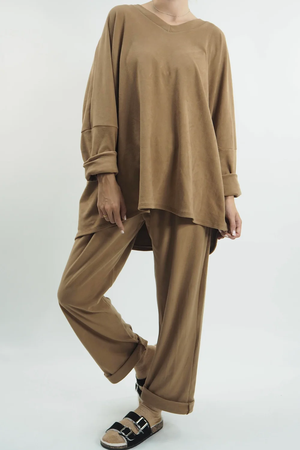 Made In Italy Long Haul Lux Chamois Set Toast 4 Made In Italy Long Haul Lux Chamois Set Toast - Image 4