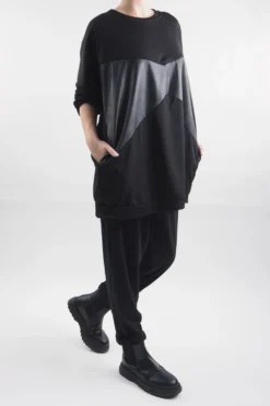 Made In Italy Moxie Commando Sweatshirt Black -Kenn Shop made in italy moxie commando sweatshirt black202.jpg