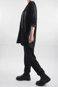 Made In Italy Moxie Commando Sweatshirt Black -Kenn Shop made in italy moxie commando sweatshirt black203.jpg