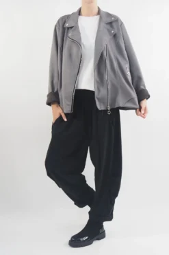 Made In Italy Sander Moleskin Touch Stretch Biker Jacket Storm 7 Made In Italy Sander Moleskin Touch Stretch Biker Jacket Storm -Kenn Shop made in italy sander moleskin touch stretch biker jacket ferrari storm4.jpg